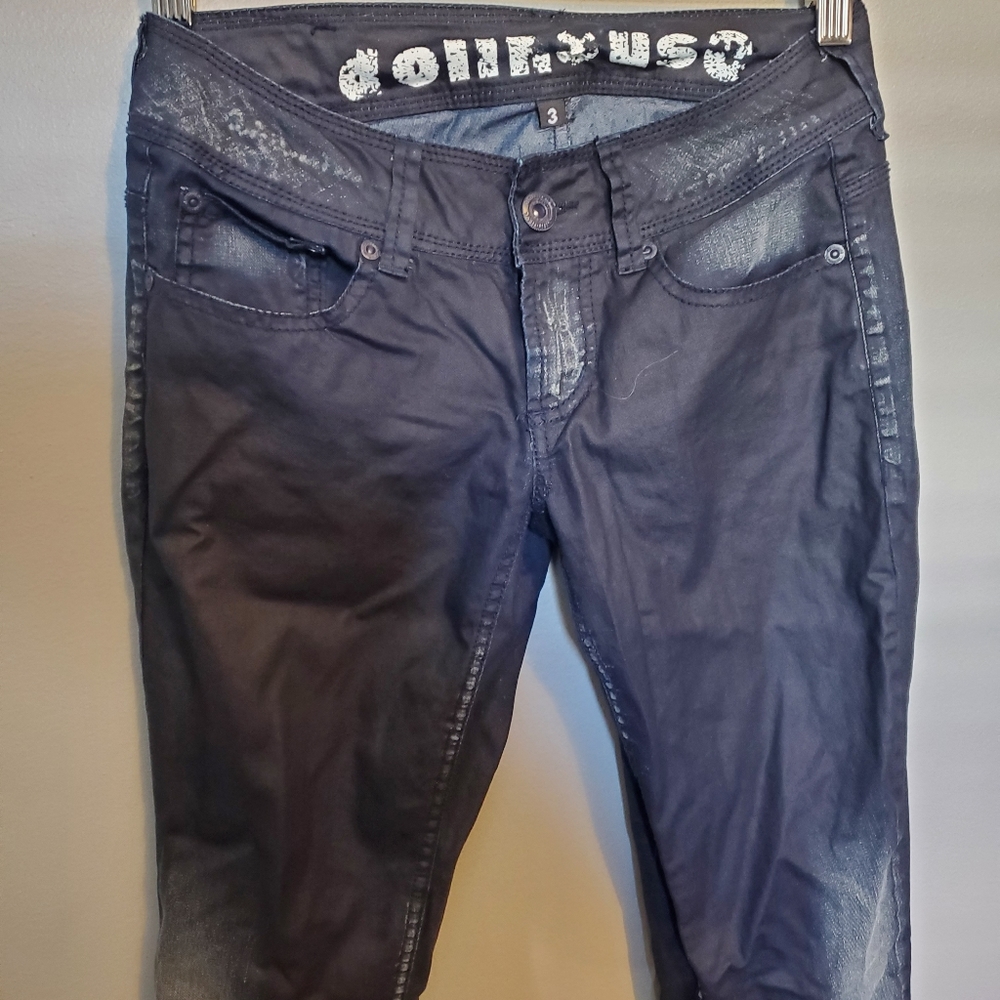 Dollhouse Dark Blue Jeans Skinny Jeans - Size 3